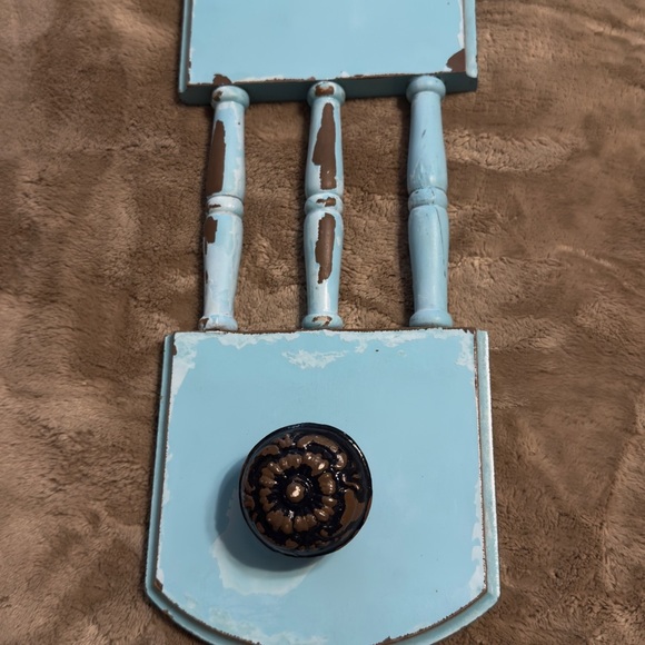 🌹𝐁𝐀𝐙𝐀𝐀𝐑 𝐈𝐍𝐒𝐏𝐈𝐑𝐄𝐃 𝐓𝐄𝐀𝐋 𝐑𝐔𝐒𝐓𝐈𝐂 𝐖𝐀𝐋𝐋 𝐃𝐄𝐂𝐎𝐑-𝐊𝐍𝐎𝐁 - Picture 2 of 5